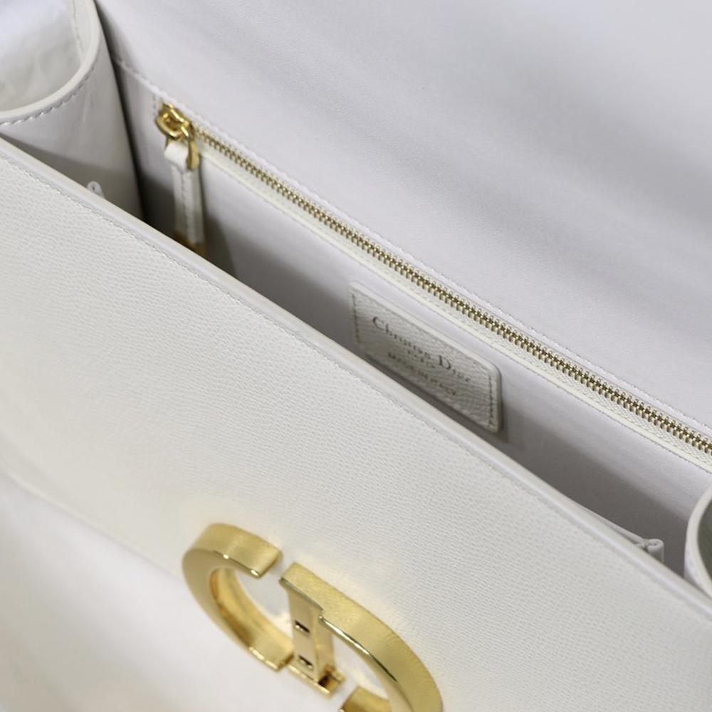 Dior 30 Montaigne Bag Latte Box Calfskin