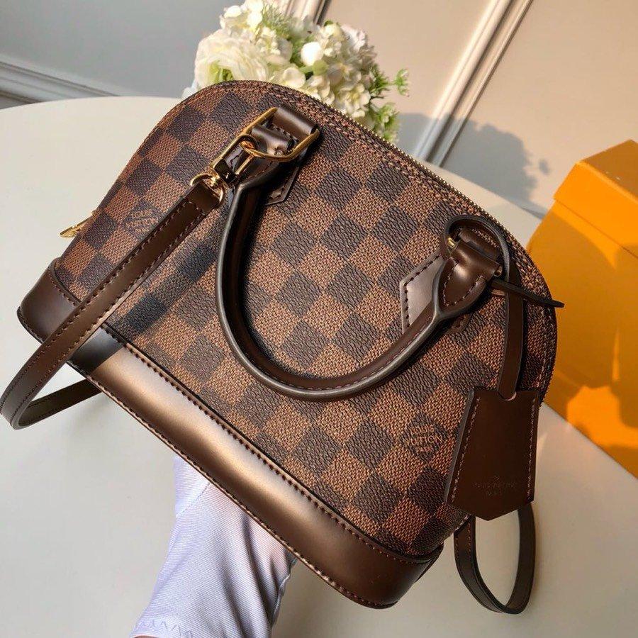 Louis Vuitton Alma BB Damier Ebene Handbag