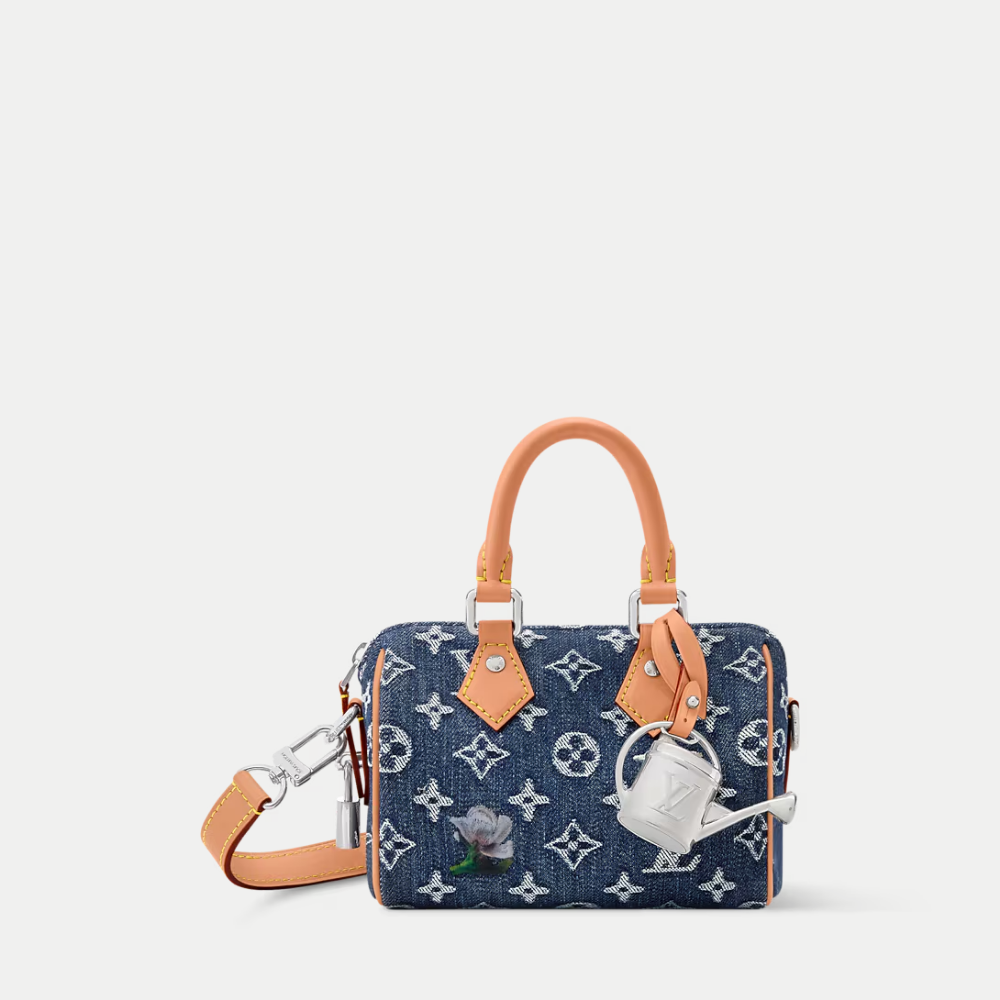 LV Speedy 18 Bandoulière Handbag - Blue