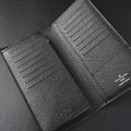 Louis Vuitton Brazza Wallet – Damier Graphite Canvas Long Bifold (N62665) - Black & Grey Damier Graphite