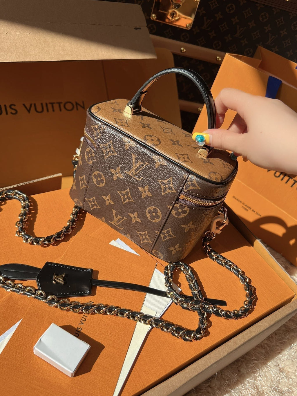 LV Vanity PM Monogram Crossbody Bags
