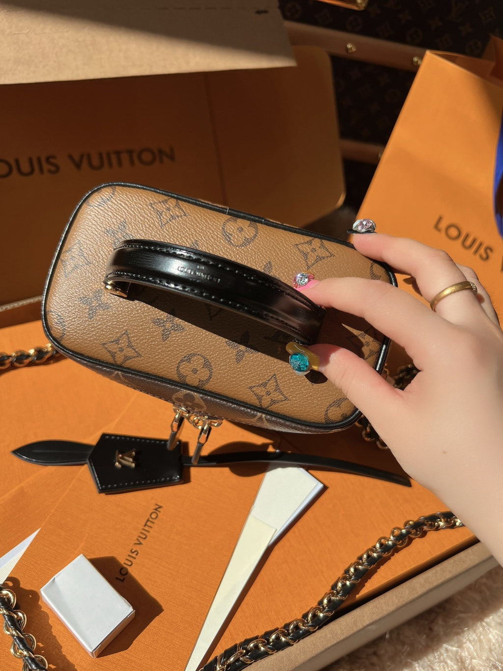 LV Vanity PM Monogram Crossbody Bags