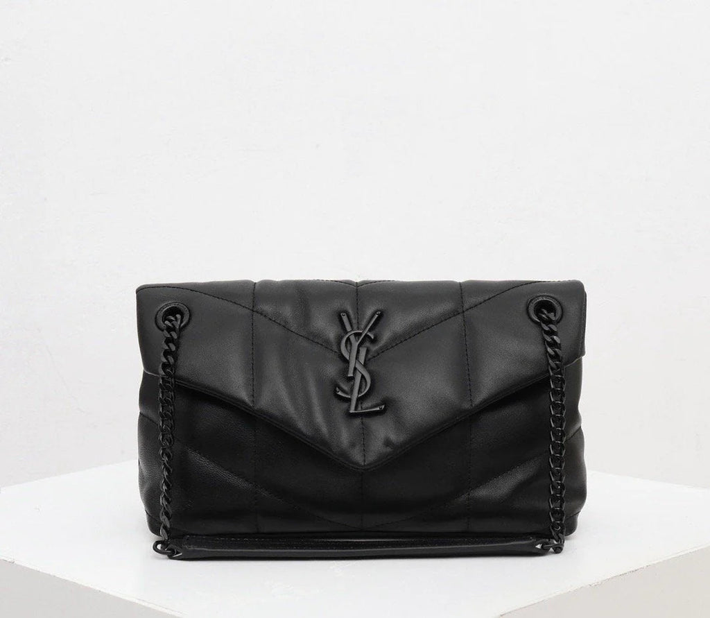 Saint Laurent Loulou Shoulder Bag - Black