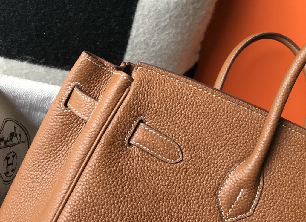 Hermes Hms Handle Bag 30cm Brown