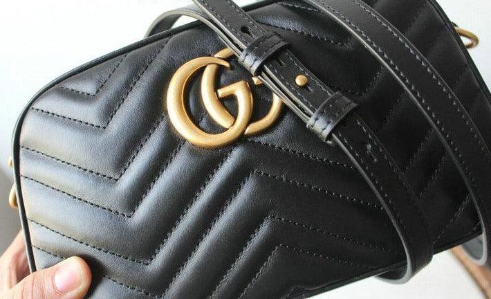 Gucci GG Marmont Small Matelassé Shoulder Bag