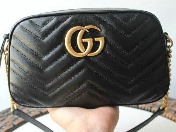 Gucci GG Marmont Small Matelassé Shoulder Bag