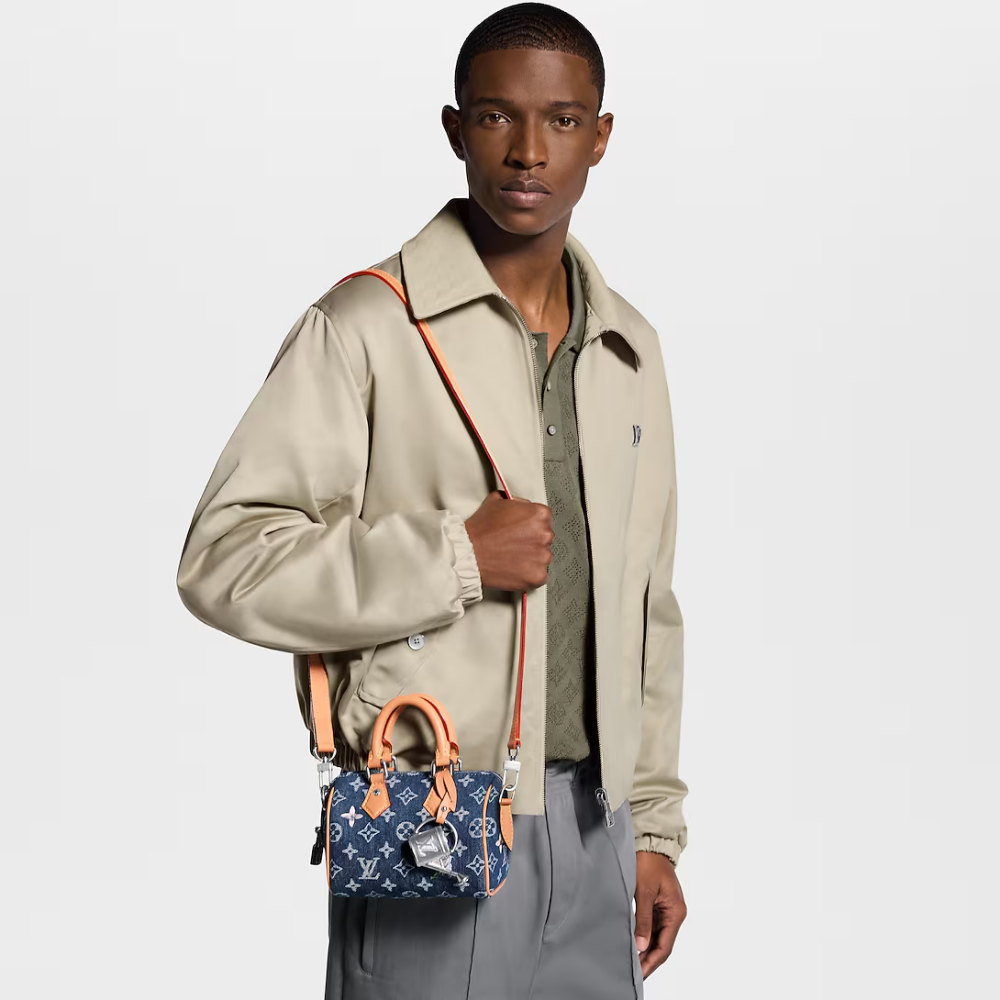 LV Speedy 18 Bandoulière Handbag - Blue