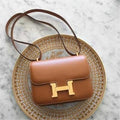 Hermes Micro Constance Bag - Brown