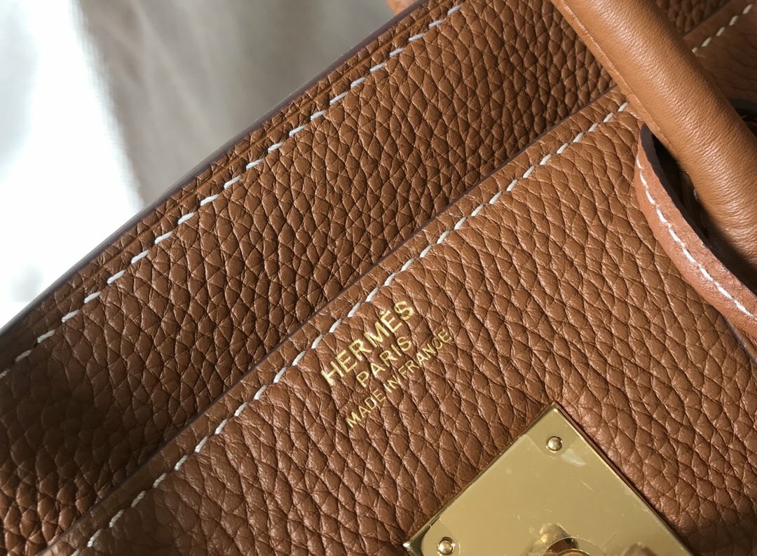 Hermes Hms Handle Bag 30cm Brown