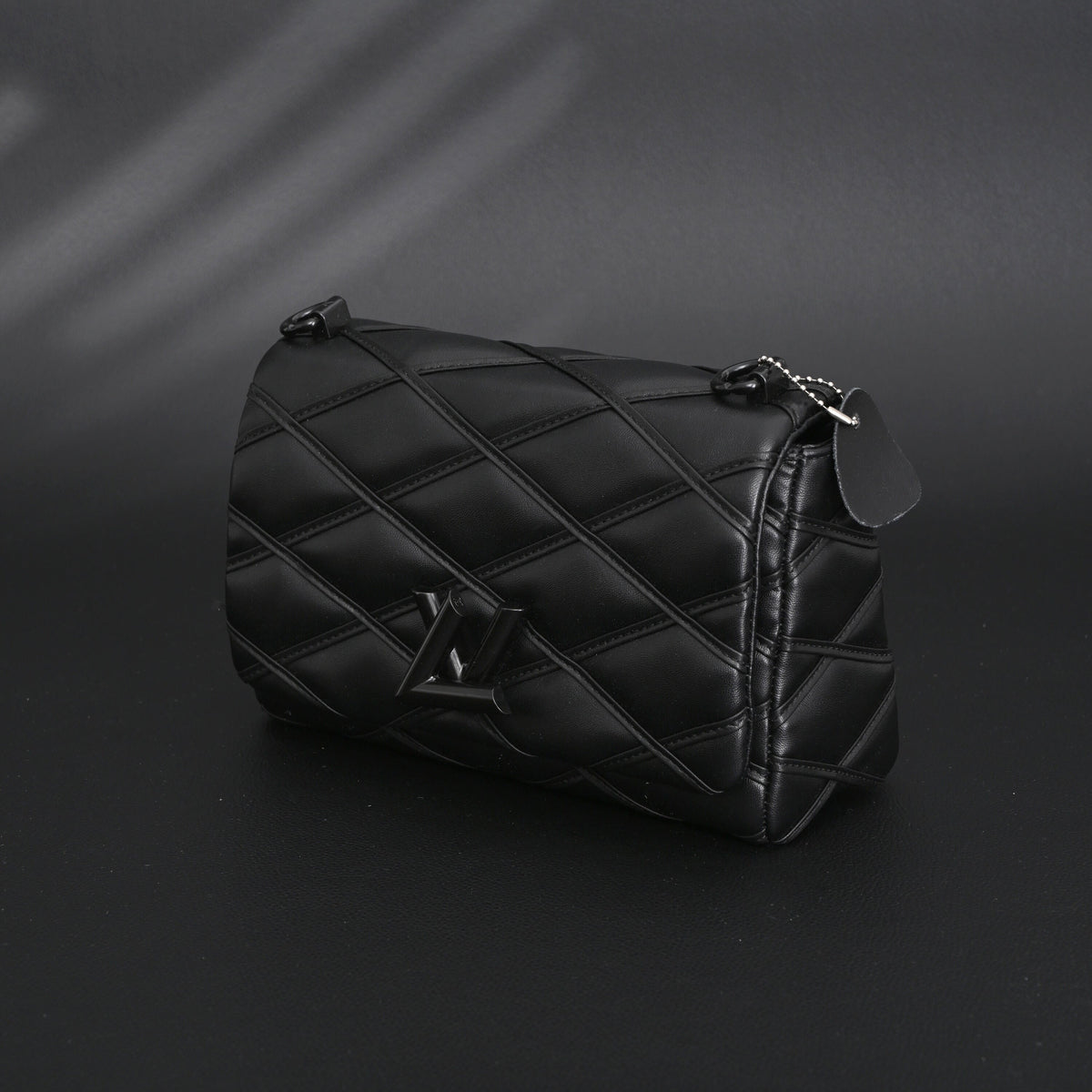 Louis Vuitton Go-14 MM Quilted Leather Chain Shoulder Bag – Black - Classic Black
