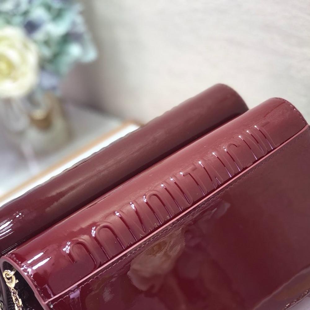 Dior 30 Montaigne Pouch - Maroon