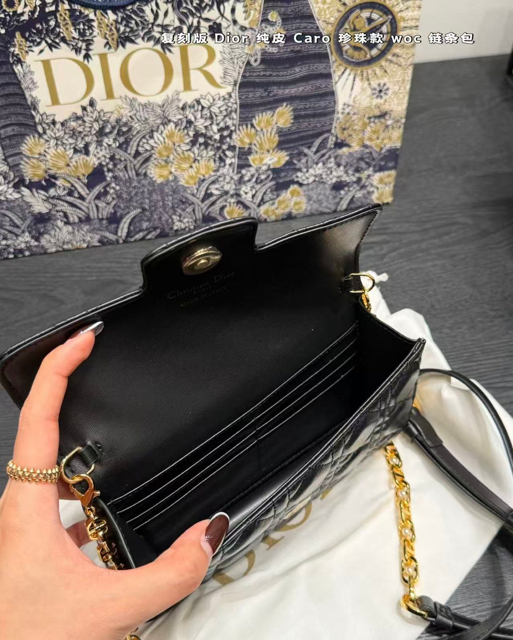 Dior Jolie WOC - Black