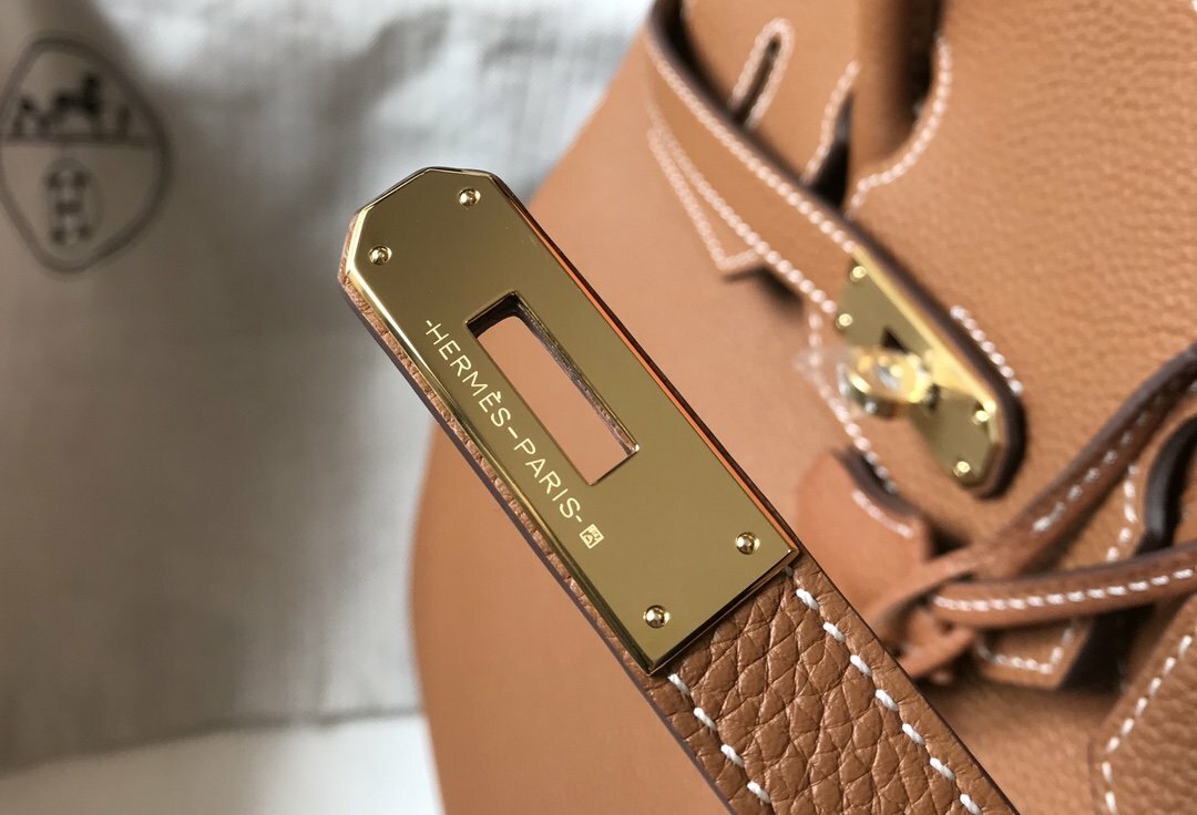 Hermes Hms Handle Bag 30cm Brown