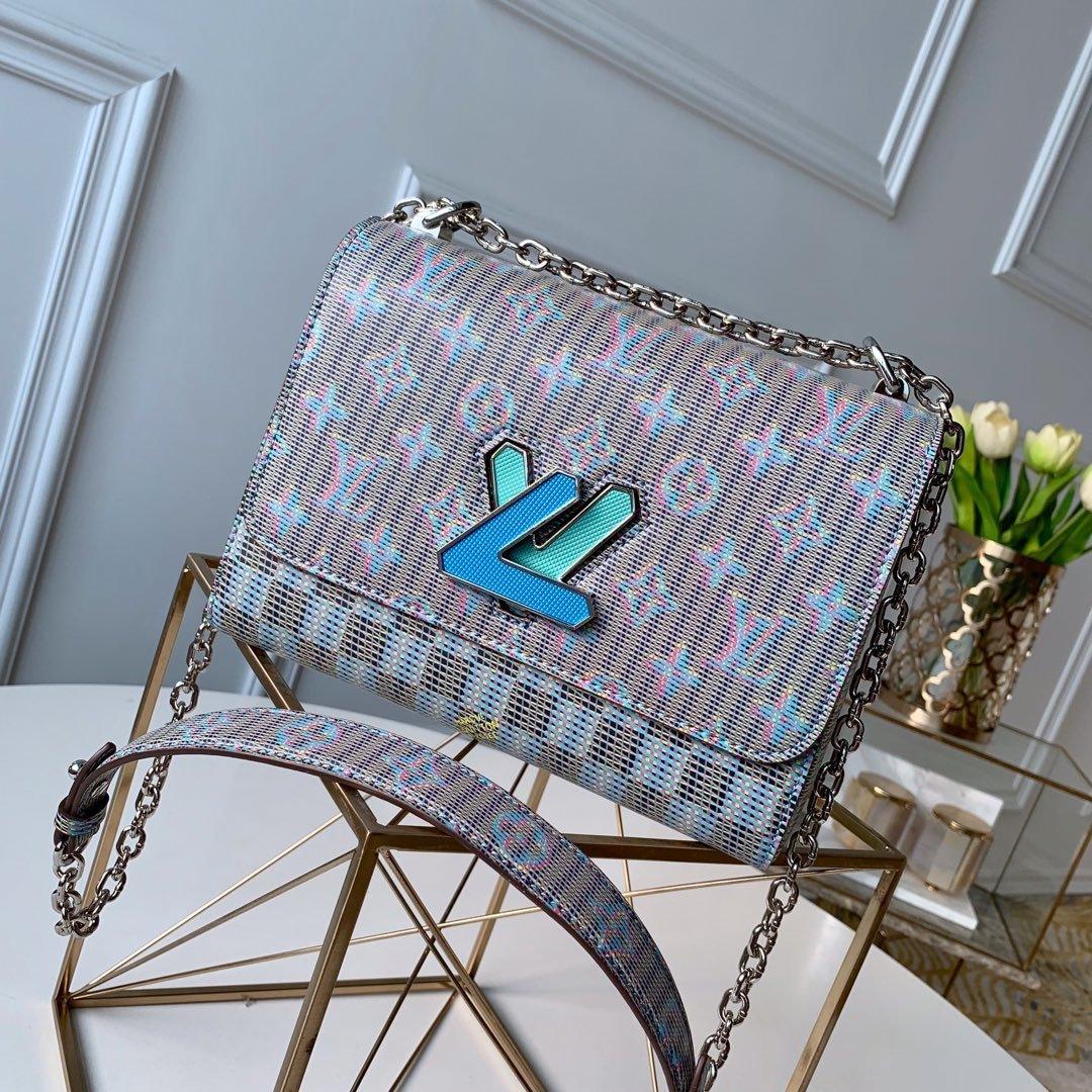 Louis Vuitton Twist MM Shoulder Bag