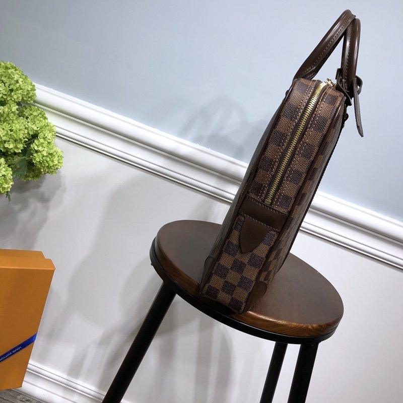 Louis Vuitton Checkered Canvas Briefcase