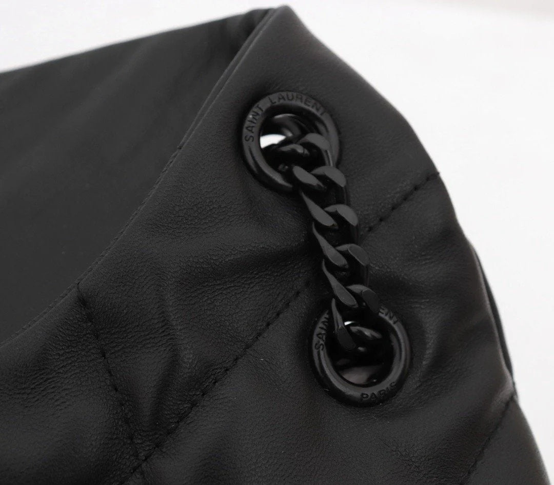 Saint Laurent Loulou Shoulder Bag - Black