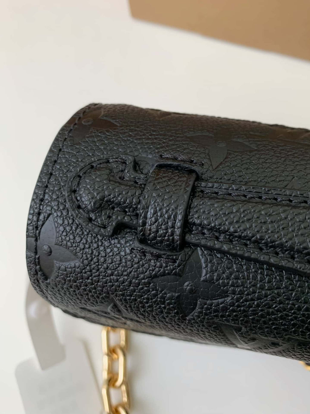 Louis Vuitton Monogram Empreinte Handbag - Black