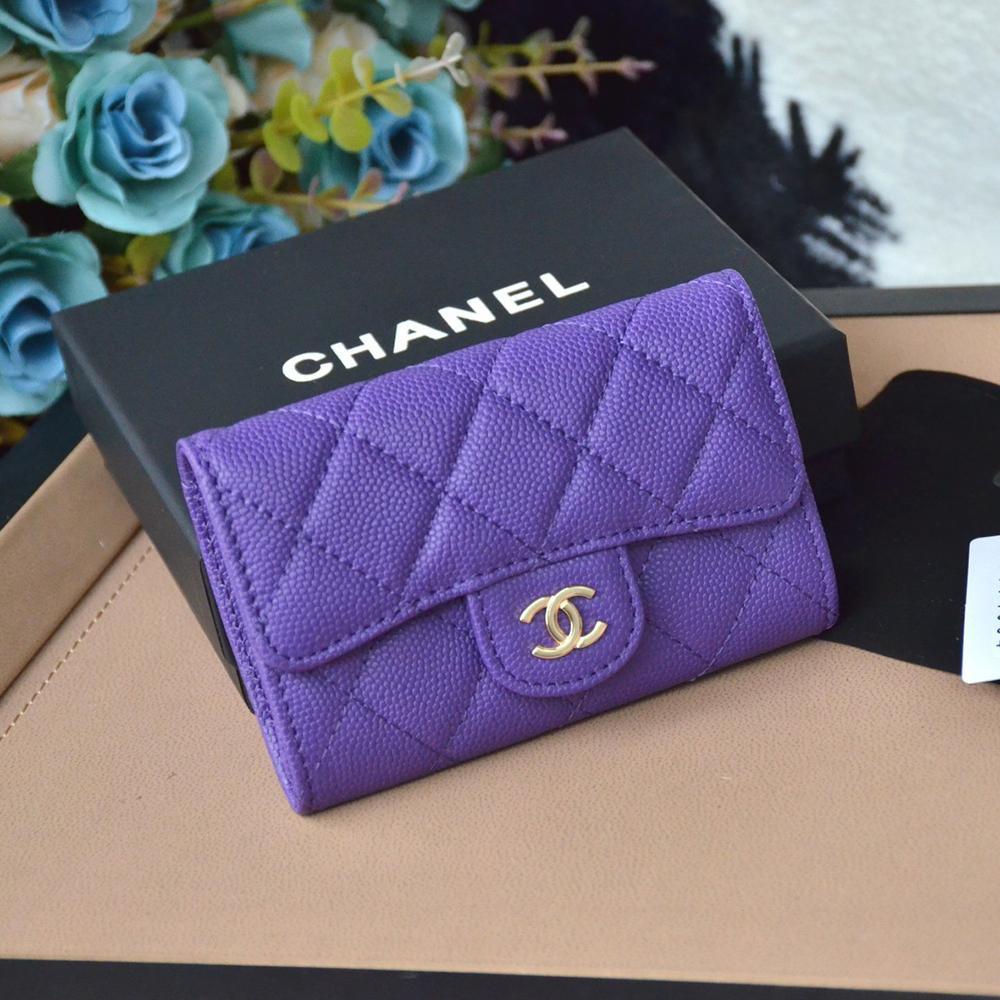 Chanel Wallet - Purple