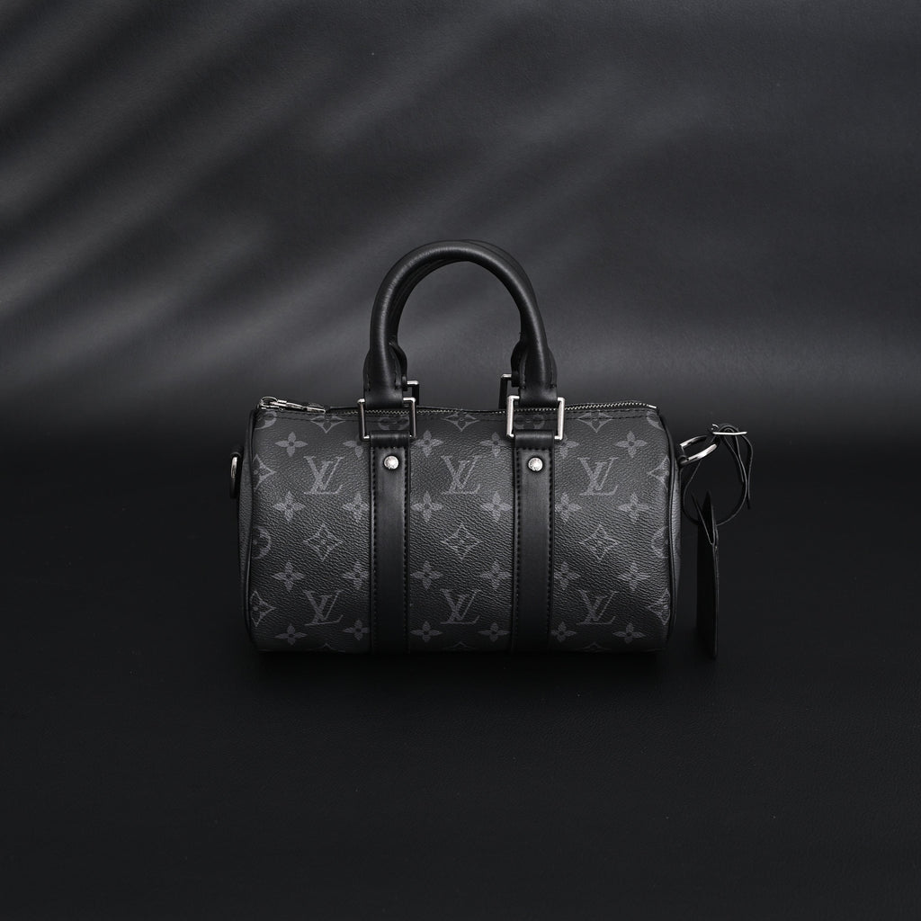 Louis Vuitton Keepall Bandoulière 50 – Monogram Eclipse Canvas Travel Bag