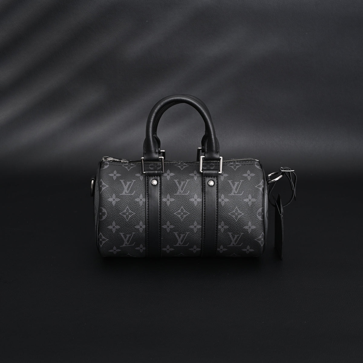Louis Vuitton Keepall Bandoulière 50 – Monogram Eclipse Canvas Travel Bag