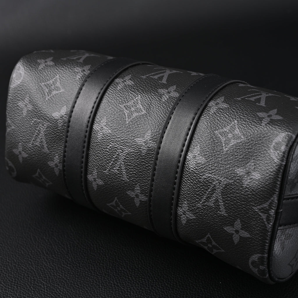 Louis Vuitton Keepall Bandoulière 50 – Monogram Eclipse Canvas Travel Bag