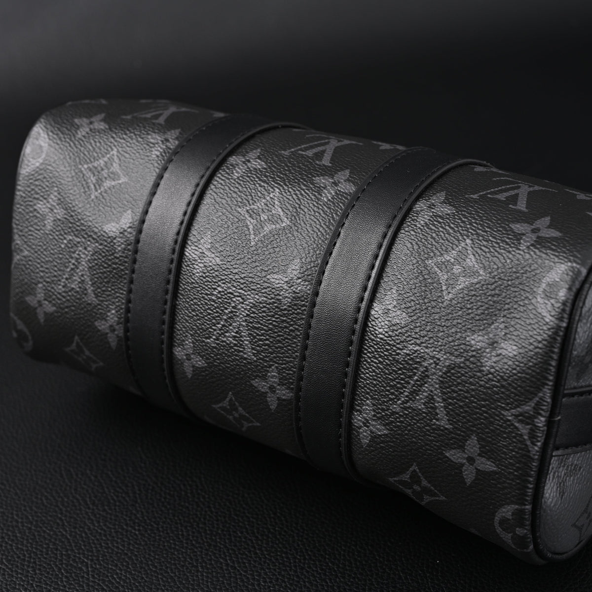 Louis Vuitton Keepall Bandoulière 50 – Monogram Eclipse Canvas Travel Bag