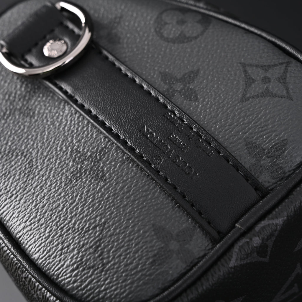 Louis Vuitton Keepall Bandoulière 50 – Monogram Eclipse Canvas Travel Bag