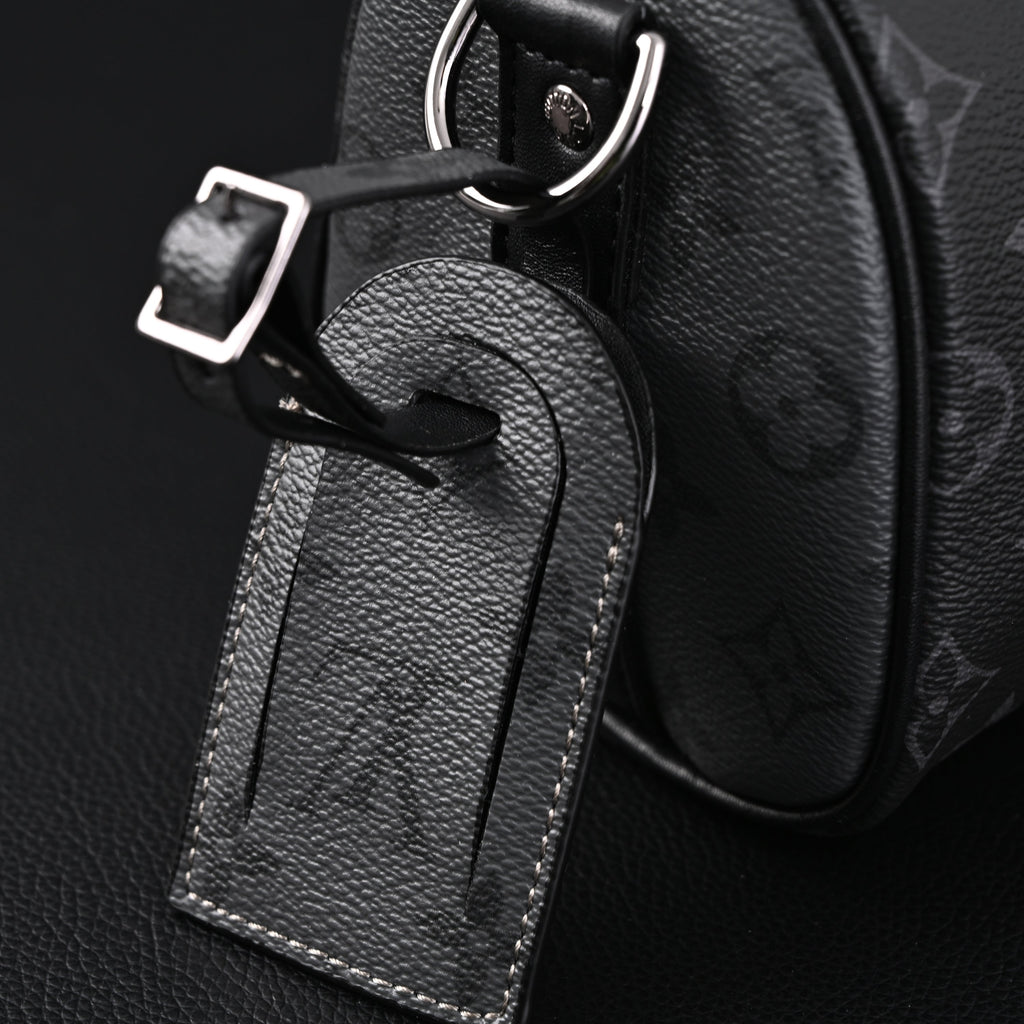 Louis Vuitton Keepall Bandoulière 50 – Monogram Eclipse Canvas Travel Bag