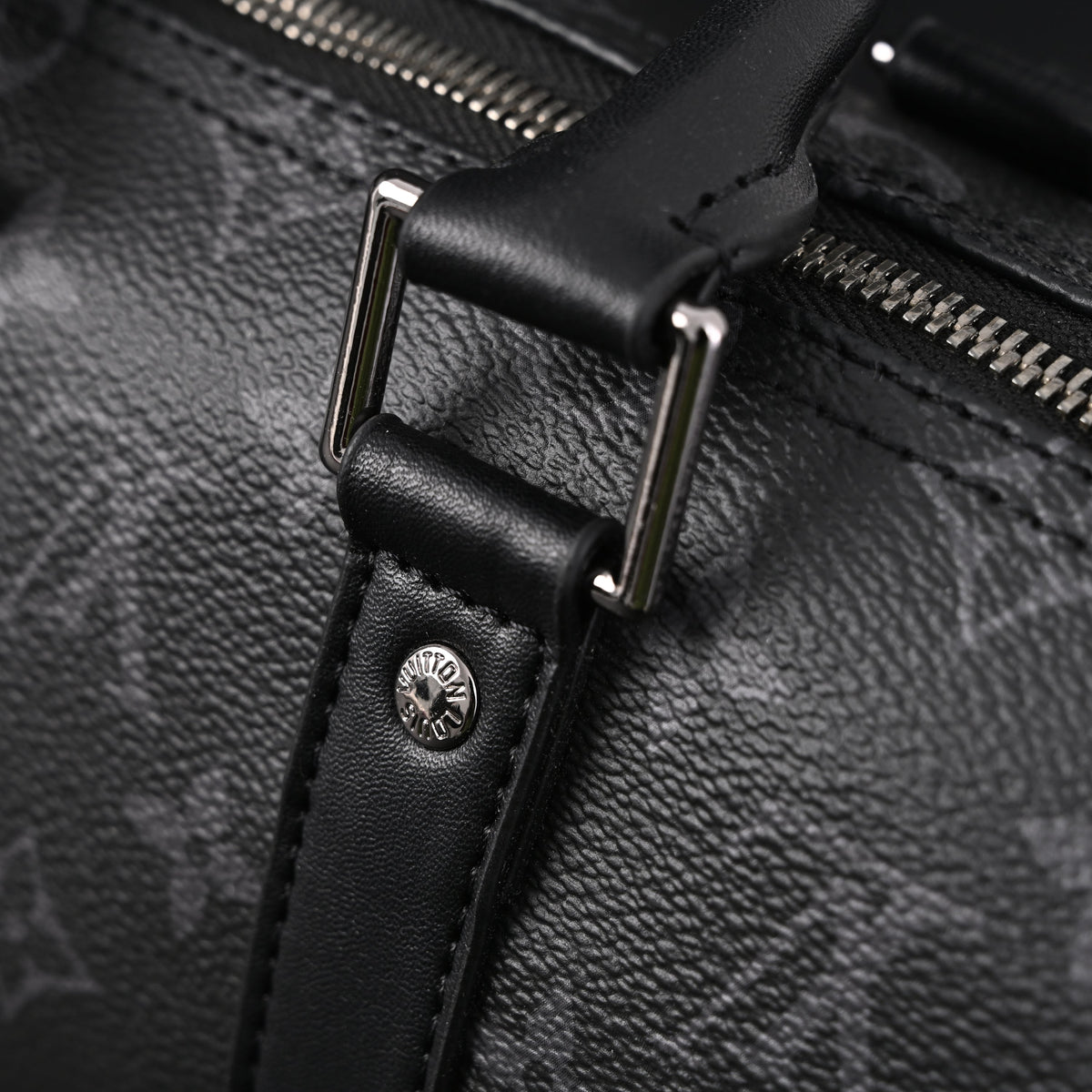 Louis Vuitton Keepall Bandoulière 50 – Monogram Eclipse Canvas Travel Bag