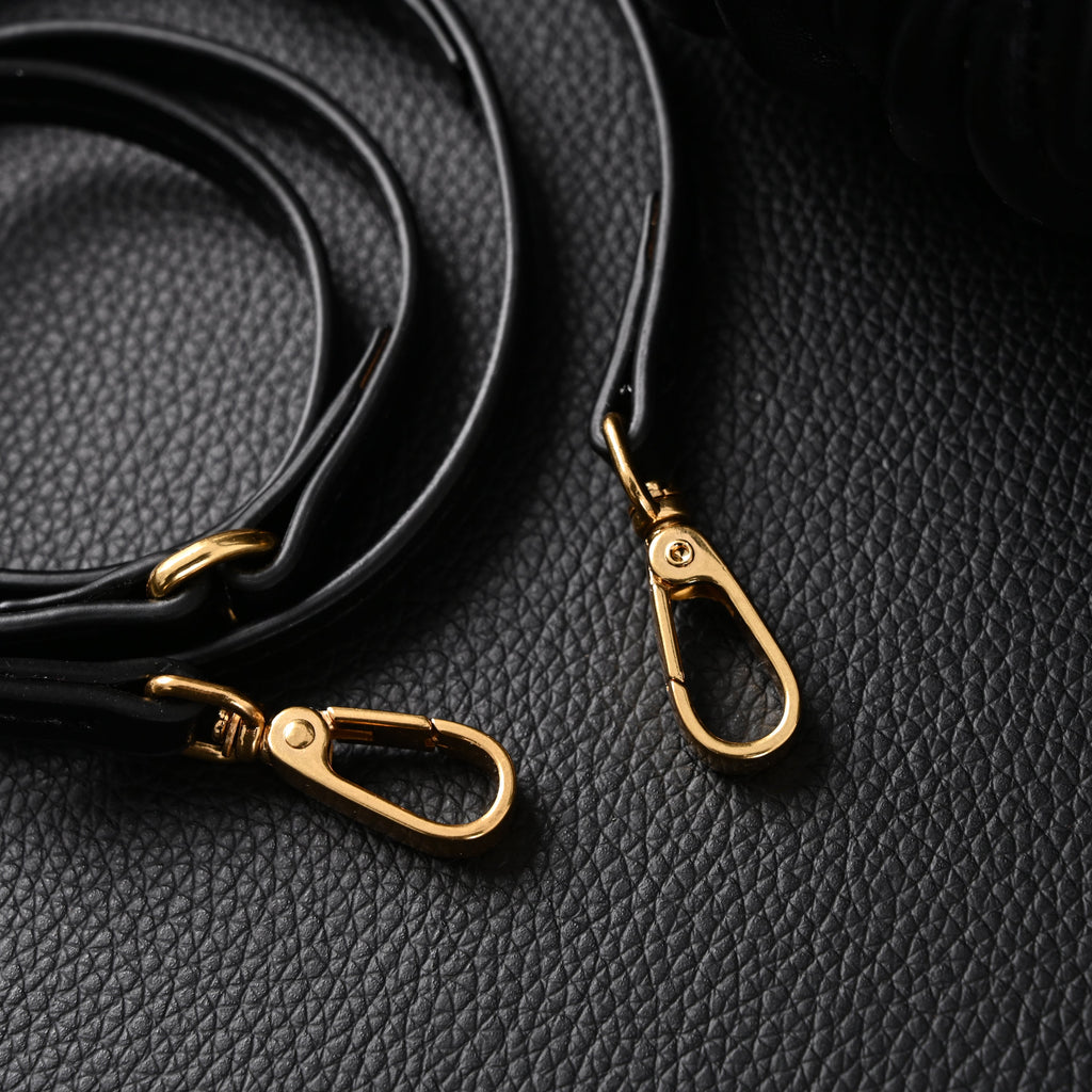 Miu Miu Matelassé Leather Hobo Bag – Black with Gold Hardware - Classic Black