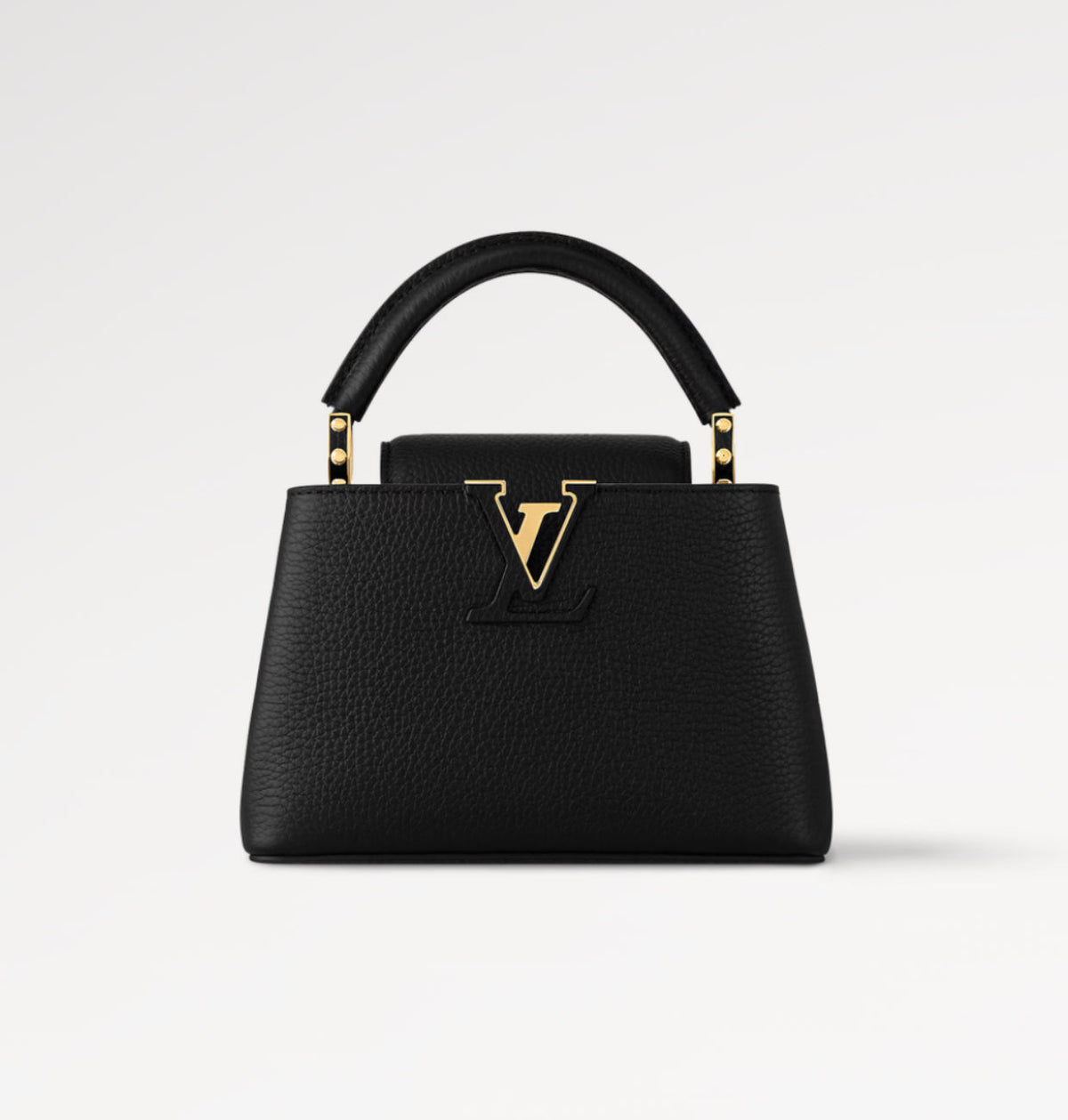 Louis Vuitton Capucines Mini Black Handbag