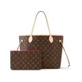 Louis Vuitton Neverfull MM Monogram Canvas Tote Bag