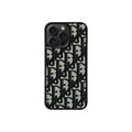 CD Black Monogram iPhone Case