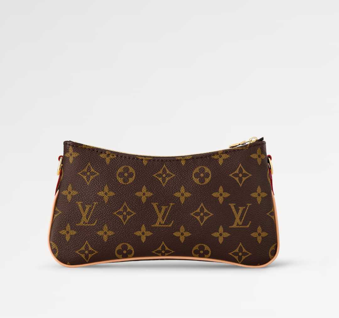 Louis Vuitton Liv Pochette Coated Canvas