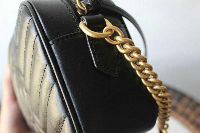 Gucci GG Marmont Small Matelassé Shoulder Bag
