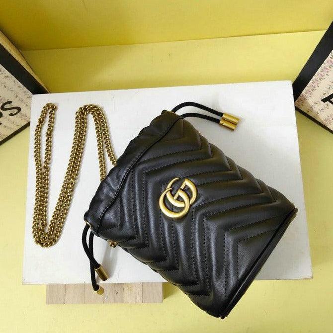 Gucci GG Marmont Mini Bucket Bag