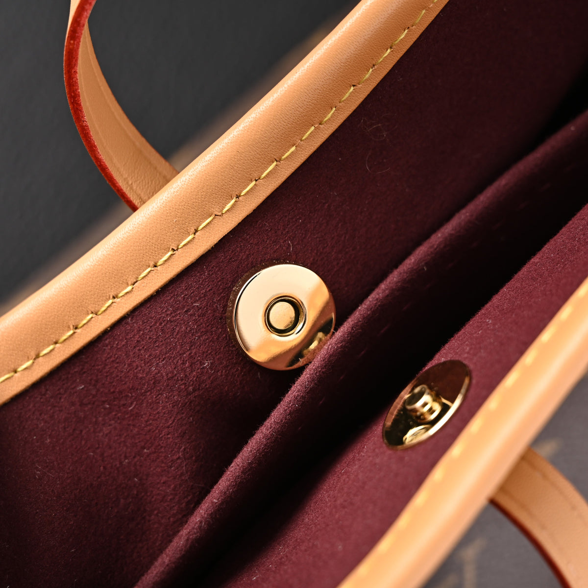 Louis Vuitton Carryall BB Monogram Canvas Shoulder Bag – Classic Brown (M13014)