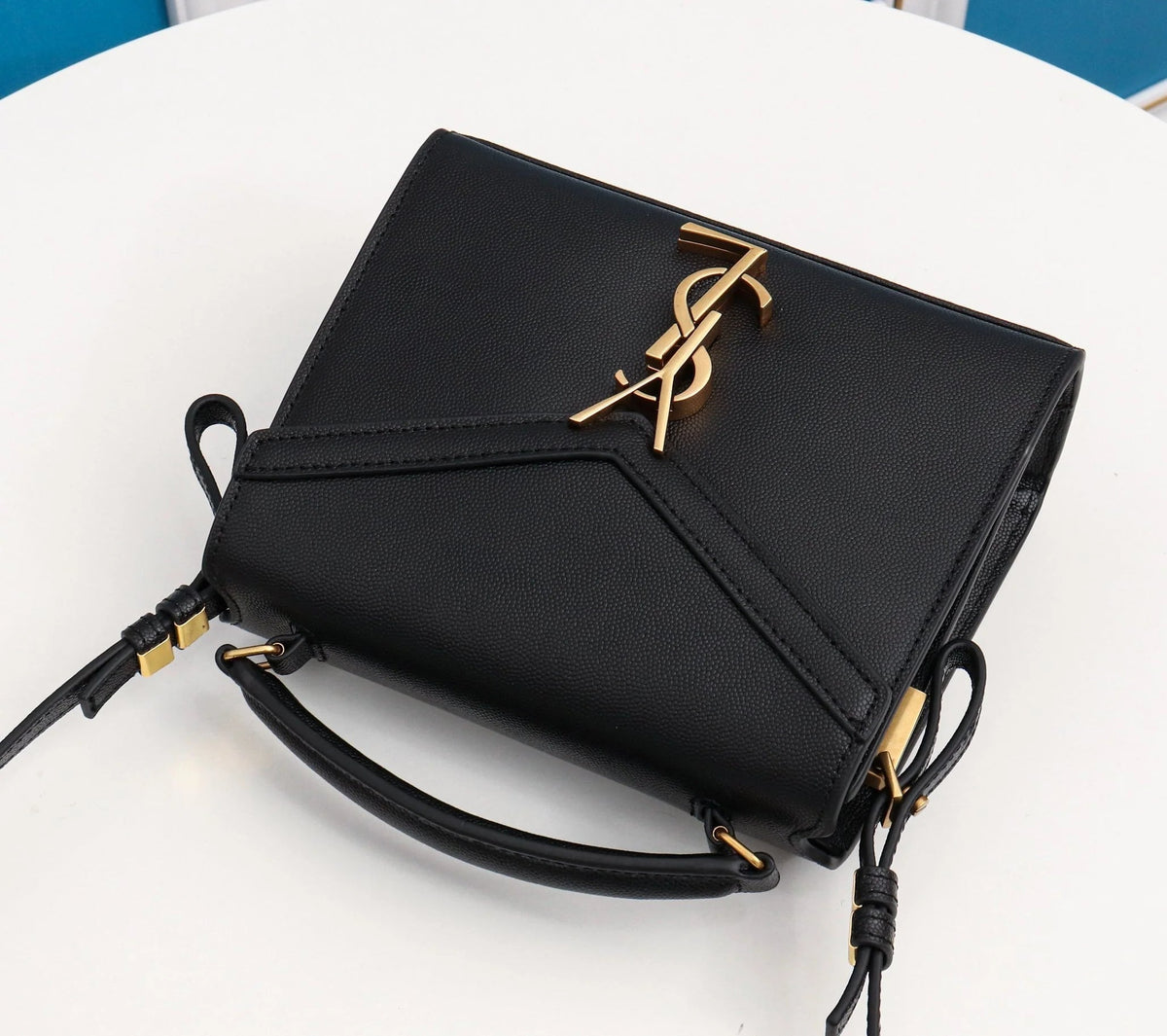 YSL Cassandra Bag - Black