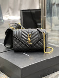 YSL Envelope Bag 21cm 526286 03 - Black