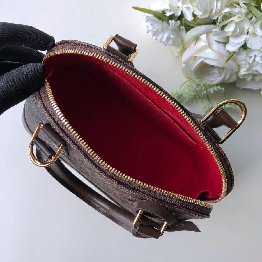 Louis Vuitton Alma BB Damier Ebene Handbag