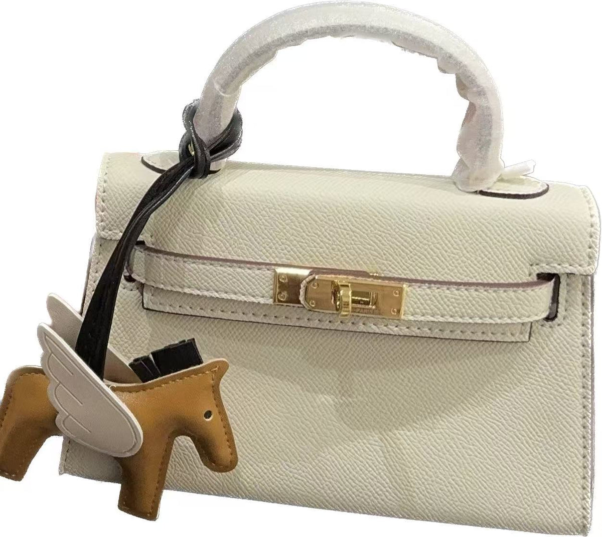 Hermes Mini Kelly 20 Nata Handbag
