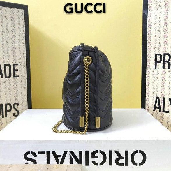 Gucci GG Marmont Mini Bucket Bag