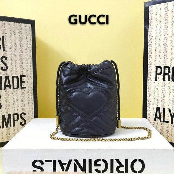 Gucci GG Marmont Mini Bucket Bag