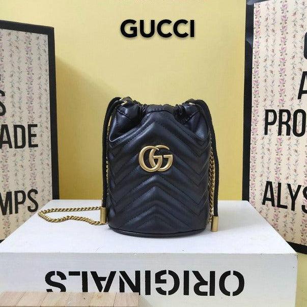 Gucci GG Marmont Mini Bucket Bag