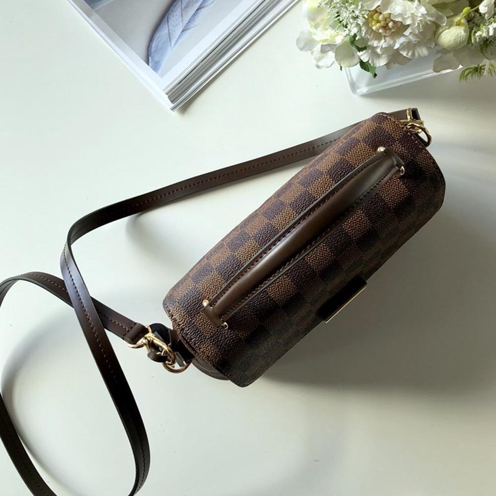 Louis Vuitton Croisette Damier Ebene Handbag