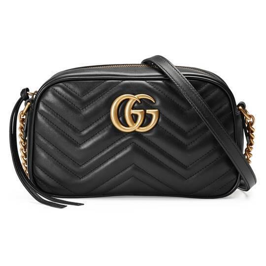 Gucci GG Marmont Small Matelassé Shoulder Bag