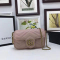 Gucci GG Marmont Mini Bag Women - Dusty Pink