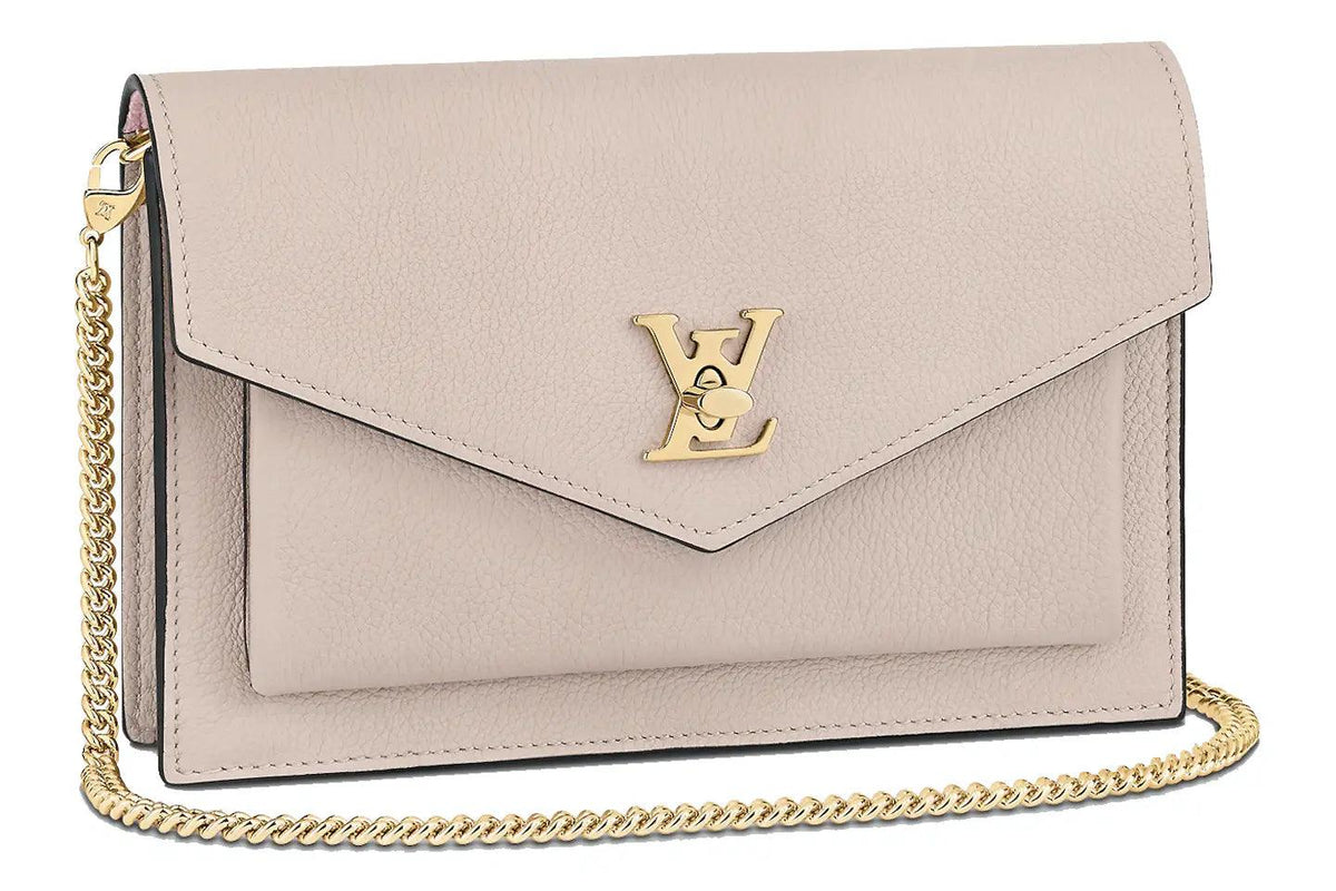 LV MyLockme Medium Bag - Greige Gray / Beige