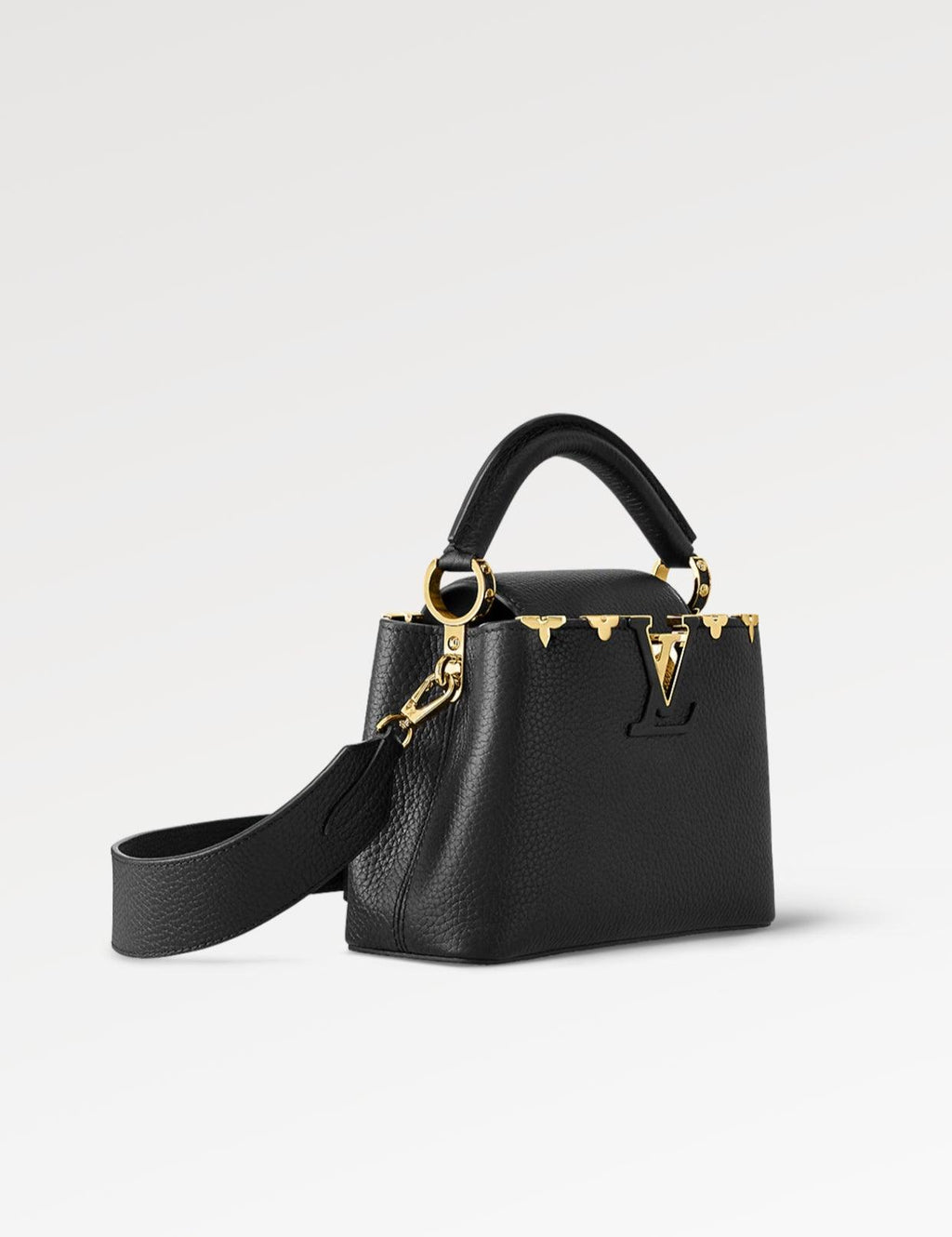 LV Capucines Mini Black Handbag