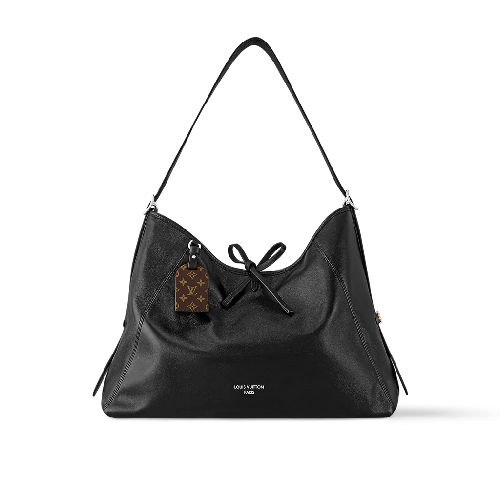 Louis Vuitton Carryall Vibe MM Black Handbag